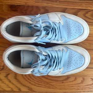 Nike Kids Sky Blue and White Sneakers
